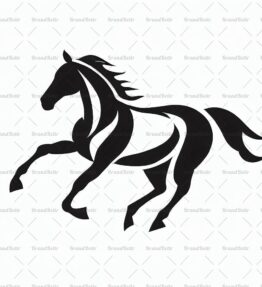 Galoppierendes Pferd